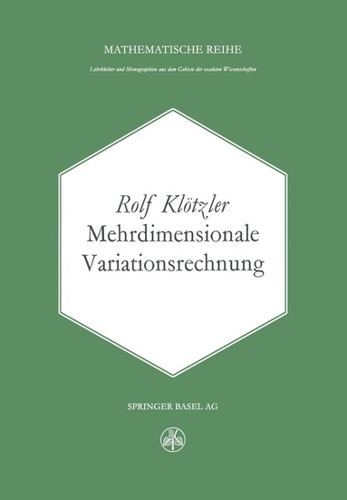 bokomslag Mehrdimensionale Variationsrechnung