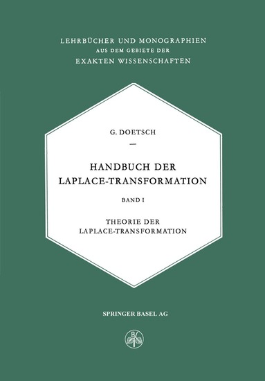 G. Doetsch - Handbuch der Laplace-Transformation, Häftad