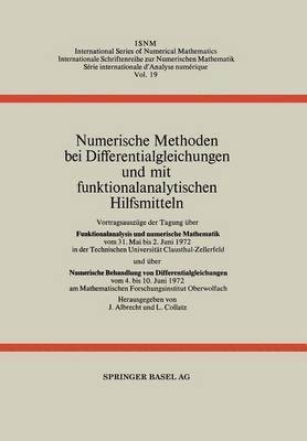 bokomslag Numerische Methoden bei Differentialgleichungen und mit funktionalanalytischen Hilfsmitteln