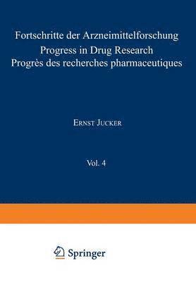JUCKER, Jucker - Fortschritte der Arzneimittelforschung / Progress in Drug Research / Progrès des recherches pharmaceutiques, Häftad