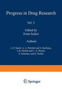 bokomslag Fortschritte der Arzneimittelforschung /  Progress in Drug Research /  Progrs des recherches pharmaceutiques