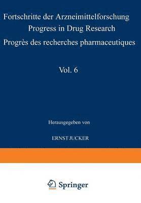 bokomslag Progress in Drug Research / Fortschritte der Arzneimittelforschung / Progrs des recherches pharmaceutiques