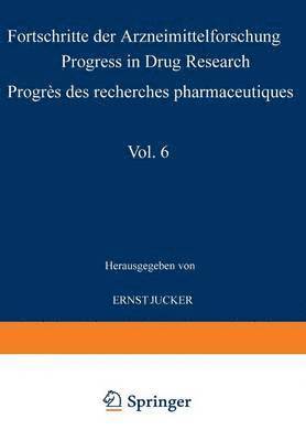 PROGRESS, JUCKER, Progress, Jucker - Progress in Drug Research / Fortschritte der Arzneimittelforschung / Progrès des recherches pharmaceutiques, Häftad