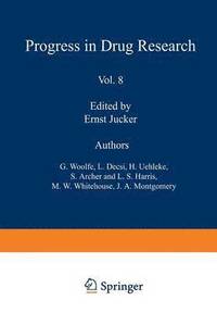 bokomslag Fortschritte der Arzneimittelforschung / Progress in Drug Research / Progrs des recherches pharmaceutiques