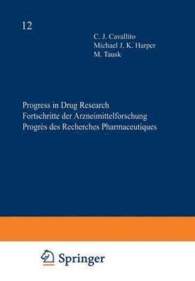 bokomslag Progress in Drug Research / Fortschritte der Arzneimittelforschung / Progrs des recherches pharmaceutiques