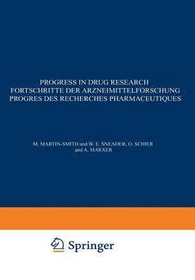 bokomslag Progress in Drug Research / Fortschritte der Arzneimittelforschung / Progrs des recherches pharmaceutiques