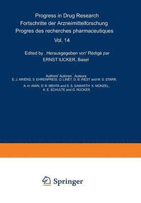 bokomslag Progress in Drug Research / Fortschritte der Arzneimittelforschung / Progrès des recherches pharmaceutiques