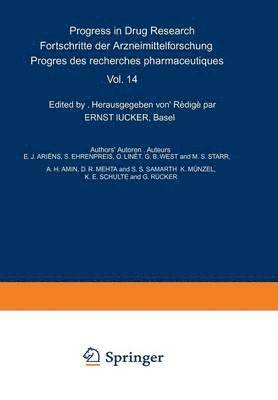 bokomslag Progress in Drug Research / Fortschritte der Arzneimittelforschung / Progrs des recherches pharmaceutiques