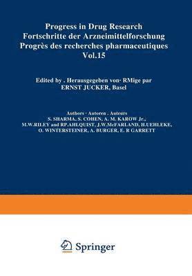 JUCKER, Jucker - Progress in Drug Research / Fortschritte der Arzneimittelforschung / Progrès des recherches pharmaceutiques, Häftad