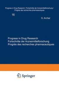 bokomslag Progress in Drug Research / Fortschritte der Arzneimittelforschung / Progres des recherches pharmaceutiques