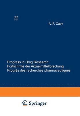 bokomslag Progress in Drug Research / Fortschritte der Arzneimittelforschung / Progrès des recherches pharmaceutiques