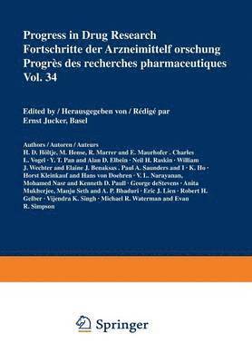 bokomslag Progress in Drug Research / Fortschritte der Arzneimittelforschung / Progrs des recherches pharmaceutiques