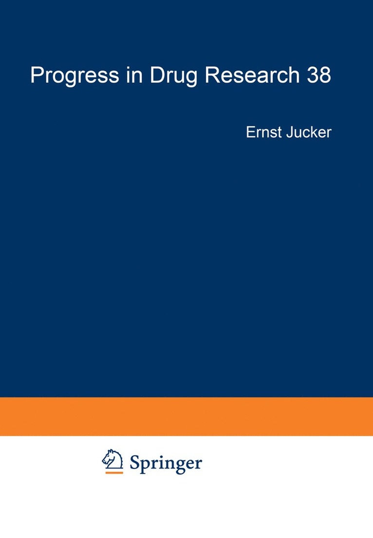 JUCKER, Jucker - Progress in Drug Research / Fortschritte der Arzneimittelforschung / Progrès des recherches pharmaceutiques, Häftad
