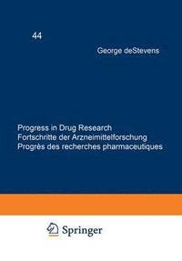 bokomslag Progress in Drug Research / Fortschritte der Arzneimittelforschung / Progrs des recherches pharmaceutiques