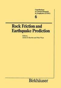 bokomslag Rock Friction and Earthquake Prediction