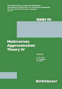 bokomslag Multivariate Approximation Theory IV