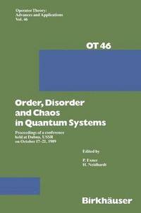 bokomslag Order,Disorder and Chaos in Quantum Systems