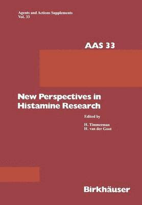 H. Timmermann - New Perspectives in Histamine Research, Häftad