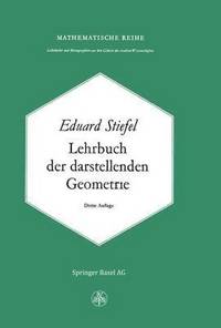 bokomslag Lehrbuch der Darstellenden Geometrie