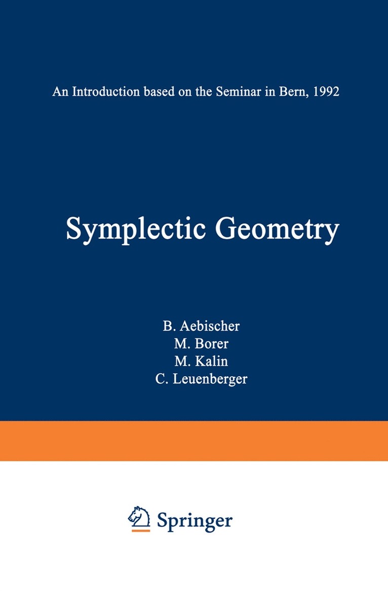 Symplectic Geometry 1