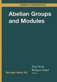 bokomslag Abelian Groups and Modules