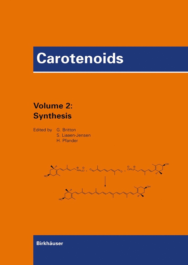 Hanspeter Pfander, George Britton, Synnove Liaaen-Jensen - Carotenoids, Häftad