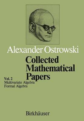 Collected Mathematical Papers 1