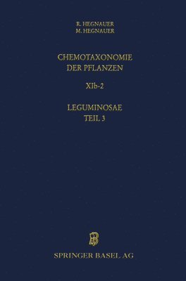 bokomslag Chemotaxonomie der Pflanzen