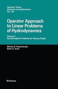 bokomslag Operator Approach to Linear Problems of Hydrodynamics