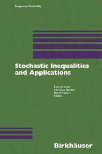 bokomslag Stochastic Inequalities and Applications