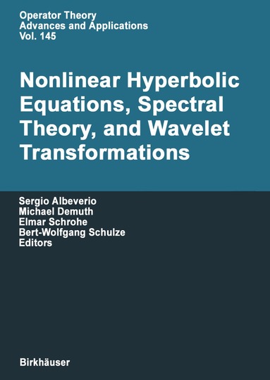Sergio Albeverio, Michael Demuth, Elmar Schrohe, Bert-Wolfgang Schulze - Nonlinear Hyperbolic Equations, Spectral Theory, and Wavelet Transformations, Häftad