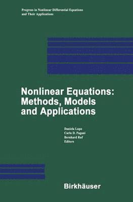 bokomslag Nonlinear Equations: Methods, Models and Applications