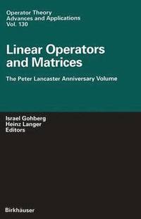 bokomslag Linear Operators and Matrices
