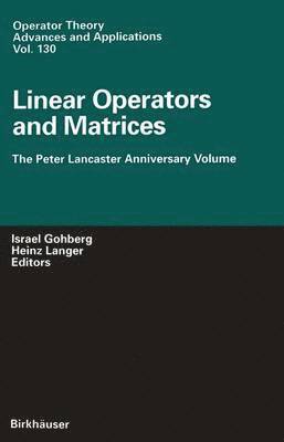 Linear Operators and Matrices 1