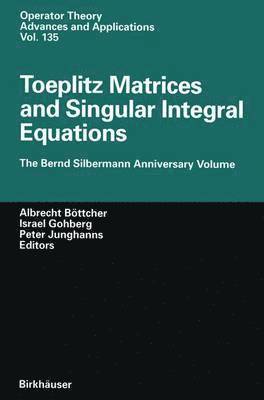 Toeplitz Matrices and Singular Integral Equations 1