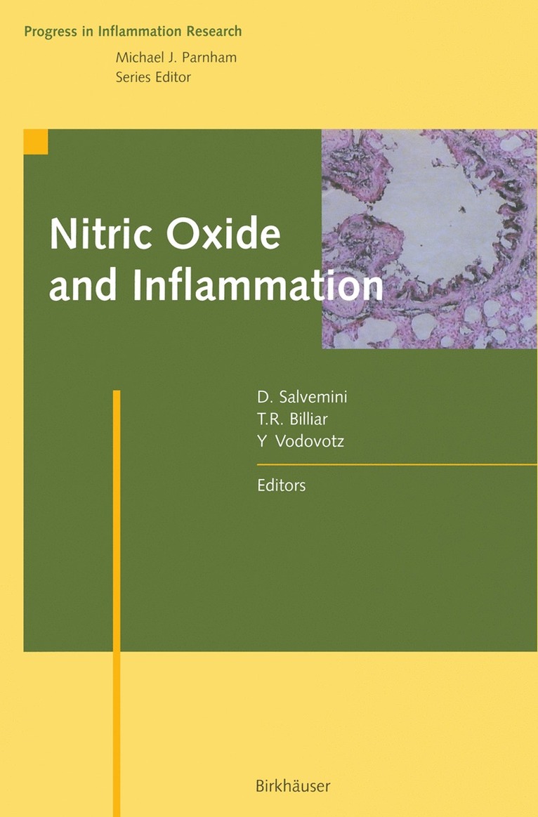 Daniela Salvemini, Timothy R. Billiar, Yoram Vodovotz, Timothy Billiar - Nitric Oxide and Inflammation, Häftad