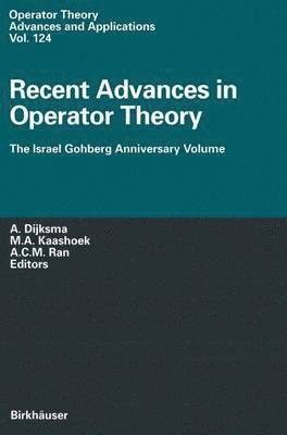 bokomslag Recent Advances in Operator Theory