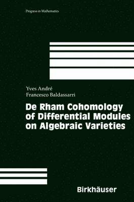 Yves André, Francesco Baldassarri - de Rham Cohomology of Differential Modules on Algebraic Varieties, Häftad