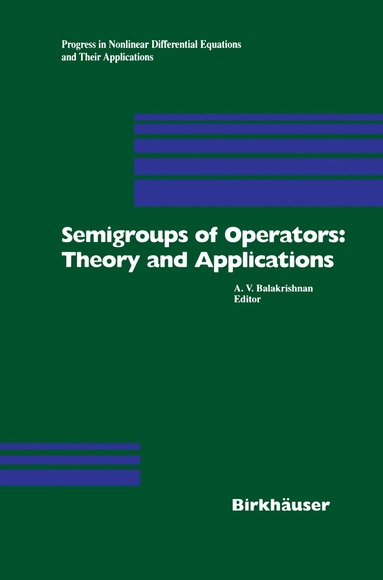 bokomslag Semigroups of Operators: Theory and Applications