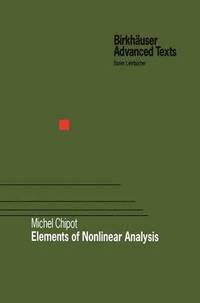 bokomslag Elements of Nonlinear Analysis