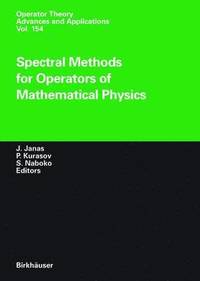 bokomslag Spectral Methods for Operators of Mathematical Physics