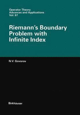 bokomslag Riemanns Boundary Problem with Infinite Index