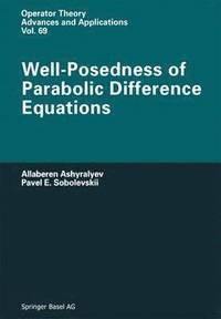 bokomslag Well-Posedness of Parabolic Difference Equations