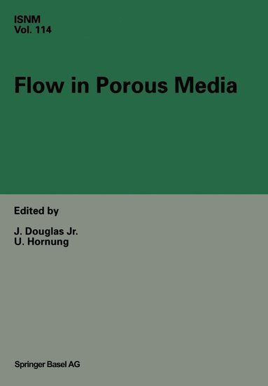 bokomslag Flow in Porous Media