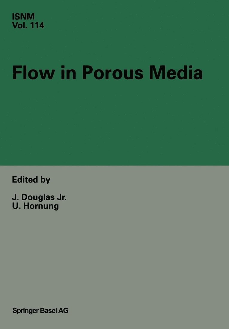 Flow in Porous Media 1