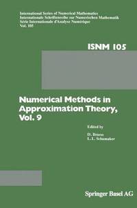 bokomslag Numerical Methods in Approximation Theory, Vol. 9