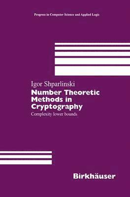 Number Theoretic Methods in Cryptography 1