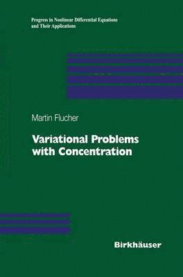 bokomslag Variational Problems with Concentration