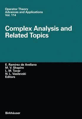 Complex Analysis and Related Topics 1