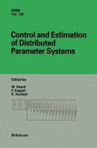 bokomslag Control and Estimation of Distributed Parameter Systems